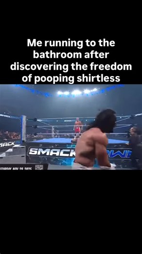 BestWrasslinMemes on Instagram: "The only way to do it. I will literally do this even in a public bathroom . . #wwe #wwememe #wwememes #wwefan #wwefans #wrestling #prowrestling #wweraw #wwesmackdown"