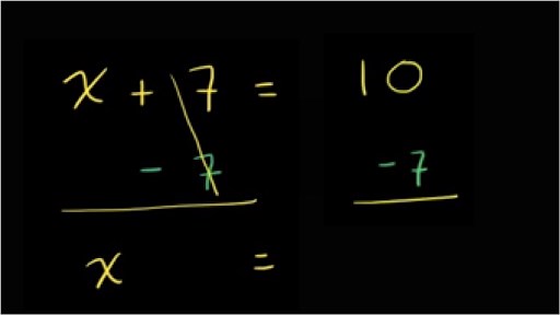 One-step addition \u0026 subtraction equations