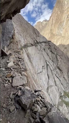 The death track thagas valley #mountains #gilgitbaltistan #nature #travel #climbing