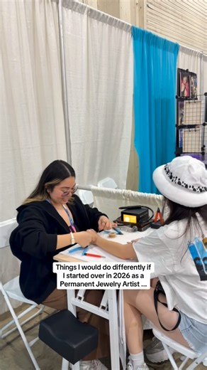 OC PERMANENT JEWELRY TRAINING | CHARM BAR on Instagram: "Here are my thoughts...☁️ • I’d invest in education way sooner — instead of trying to figure everything out the hard way and wasting time + money • I’d be more intentional with sourcing — better vendors, better quality, better margins (this matters more than people think) • I’d build confidence earlier — trusting my pricing, my skills, and my vision instead of second-guessing myself!!!! • I’d stop waiting to feel “ready” — clarity comes af