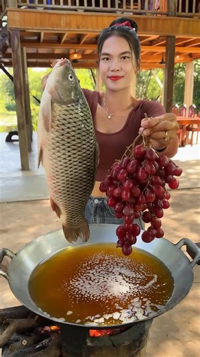 Polin’s Angels on Instagram: "Cook fish with fresh fruit recipe cooking short recipe #recipe #food #yummy #foodlover #cookwithlove"