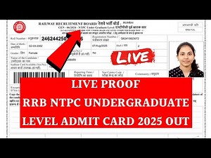 How to Download NTPC Undergraduate Admit Card 2025 | NTPC Admit Card 2025 #sarkaritricks