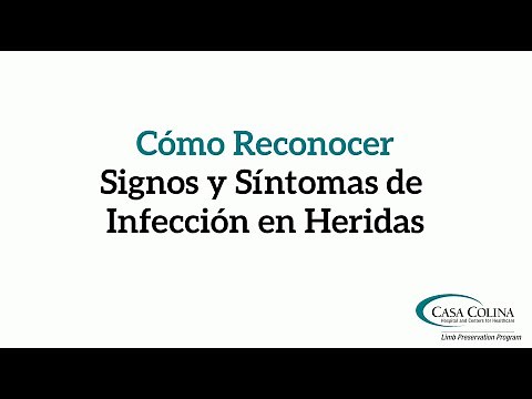 Cómo Reconocer Signos y Sintomas de Infección en Heridas