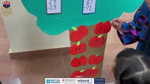 We inspire, we motivate, we care and we teach✨ #Foundation_Stage #Math_Day #SBIS | Sun of Knowledge British International School - SBIS