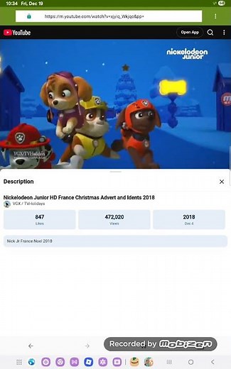 Nickelodeon Junior France (2018) White Christmas Promo
