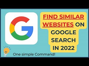 How to find SIMILAR SITES on Google | Find similar websites on Google in 2022