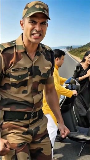 "He Hit an Old Woman and Laughed — Then Army Stepped In" 🔥🇮🇳 #shortvideo #cartoon #trending