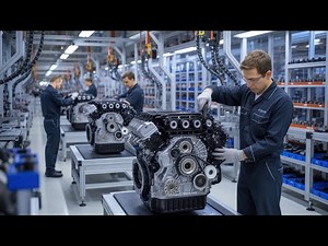 How Germany Builds Powerful V8 Engines – Inside the Best Mercedes-AMG Factory