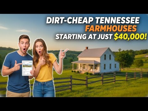 6 Dirt-Cheap Tennessee Farmhouses With Land (Starting at Just $40,000!)