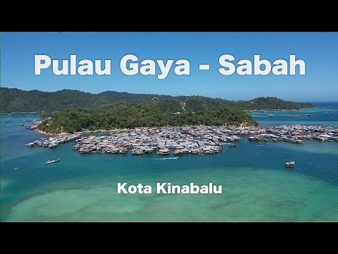 PULAU GAYA Aerial, Kota Kinabalu, Sabah