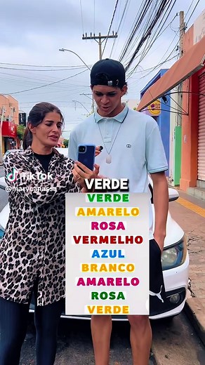 Diga as cores e não o nome? #pergunta #foryou #entrevista
