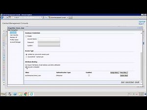 SAP BO Administration - Modify an existing user