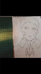 "Naruto Uzumaki Sketch ✏️🔥 | Powerful Anime Pencil Drawing"
