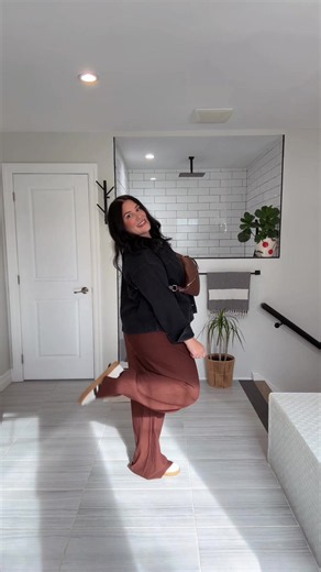 Plus-Size Fall Outfits: Matching in Mocha Day 2 of 10
