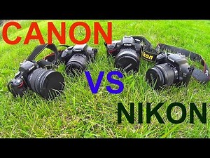 CANON или NIKON, что выбрать новичку / canon vs nikon