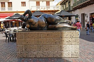 La Gorda Gertrudis in Cartagena, Colombia
