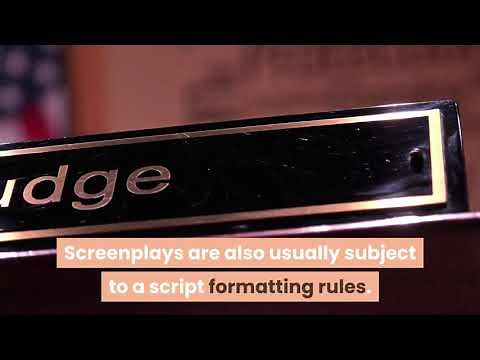 What is the difference between script and screenplay?