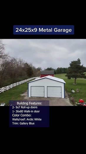 Metal Garage Installation in Indiana: Perfect Storage Solution