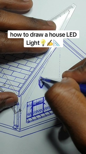 Step-by-Step Tutorial: How to Draw a House with LED Light
