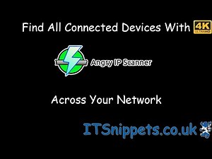 Secure Your Network - Find All CONNECTED Devices Using Angry Ip Scanner