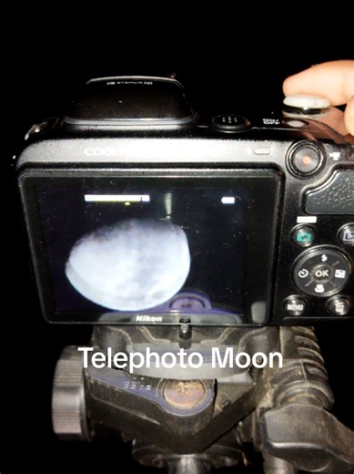 Moon Zoom Using Telephoto Camera #telephoto #photography #camera #zoom