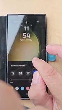 Samsung - Sperrbildschirm - Uhr Design ändern - App Good lock -LockStar
