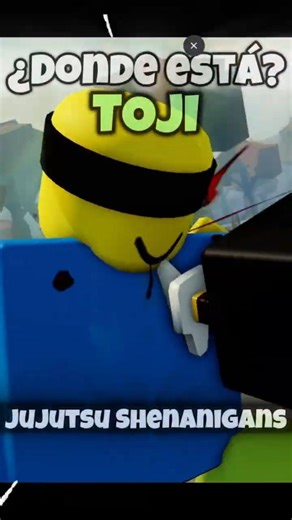 TOJI en Jujutsu Shenanigans? #roblox #jjkgame #jujutsushenanigans