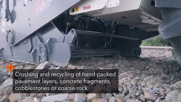 Wirtgen Rock Crusher WRC 240(i): Specialist for Layer Processing in Road Construction