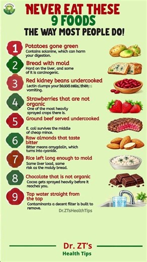 9 Foods You Should Never Eat the Wrong Way | Hidden Food Safety Risks