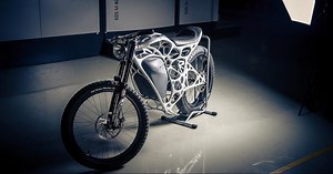 Airbus unveils the world's first 3D printed electric motorcycle: Light Rider