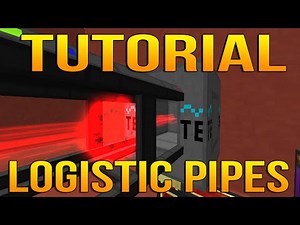 Transportando Energia Com Logistic Pipes[EP02] TUTORIAL [PT-BR]
