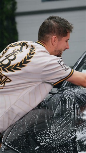 Le lavage parfait avant une wax 🚗✨ #detailing #conseilsauto #automobile