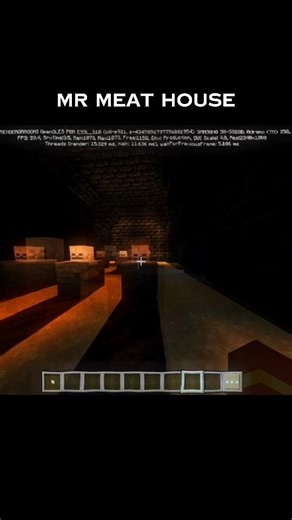 Mr meat House Minecraft ☠️ #minecraft #shorts