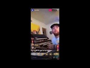 Mac Miller Last Emotinal IG Live Video Before His Death
