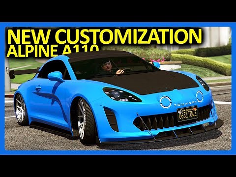 GTA 5 Online : New Alpine A110 Customization!! (GTA Online Toundra Panthere)