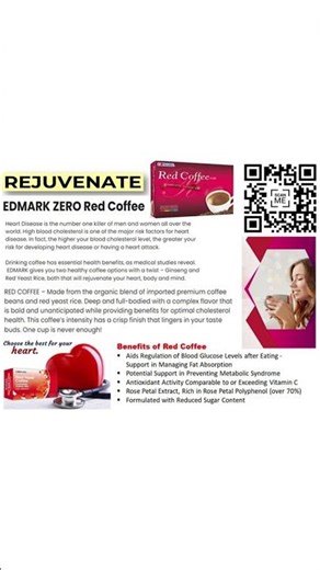 Reverse the Clock with Edmark Red Coffee!