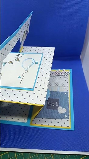 création carte pop up anniversaire enfant