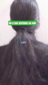 Stop Spraying Perfume on Hair! Try This Hairband Trick 😍 smell good all day with this perfume hacks