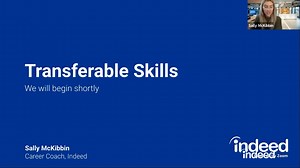 38K views · 18 reactions | Did you miss our #IndeedCareerCoach episode last week? Sally shares what transferable skills are, and how to highlight these skills if you’re thinking about a career change. Check it out below. #CareerAdvice | Indeed | Facebook