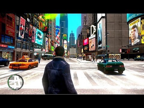 GTA 4 Redux 4K PC Gameplay