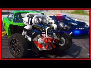 GTA 5 Roleplay - 5000BHP MONSTER DRAG TROLLS COPS | RedlineRP