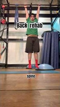 Back rehab part 5! #fitness #gym #gymlife #fitnessjourney #backrehab