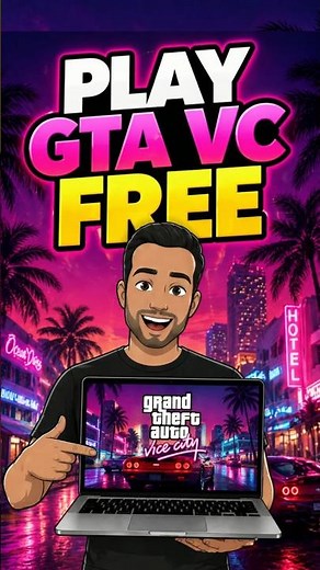 🔥Play GTA VC In Browser on Cloud Right Now! 🤯 #shorts
