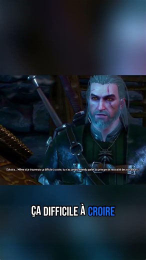 Le Witcher : Le code d'honneur de Géralt, un secret révélé ! #shorts