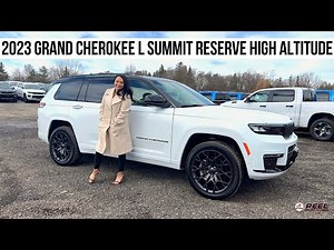 2023 JEEP GRAND CHEROKEE L SUMMIT RESERVE HIGH ALTITUDE - Is it the Most LUXURIOUS Jeep Yet?! | ON
