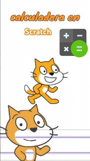 ¡Crea tu PROGRAMA en Scratch en MENOS de 1 MINUTO! 🔢🐱 #Scratch #Shorts #AprendeFácil
