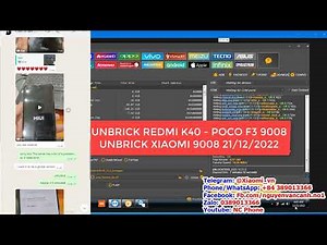 How to Unbrick Xiaomi Redmi K40 (Poco F3) 9008 | Unbrick K40 9008 (ALIOTH)