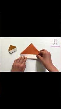 【折り紙1枚】簡単可愛い栗の折り方🌰秋の壁飾り Easy Origami Chestnut Tutorial 摺紙 栗子 종이접기 밤 くり おりがみ 作り方 指先体操 くり 栗 秋 食べ物