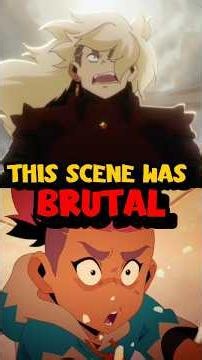 THIS SCENE WAS BRUTAL 🐉🔥 #dragonstriker #disneyanimation #anime