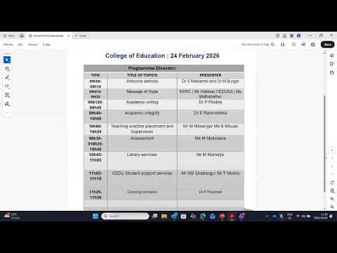 2026 Student Orientation - College of Education